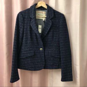 NWT-Anthropologie Tweed Blazer Jacket